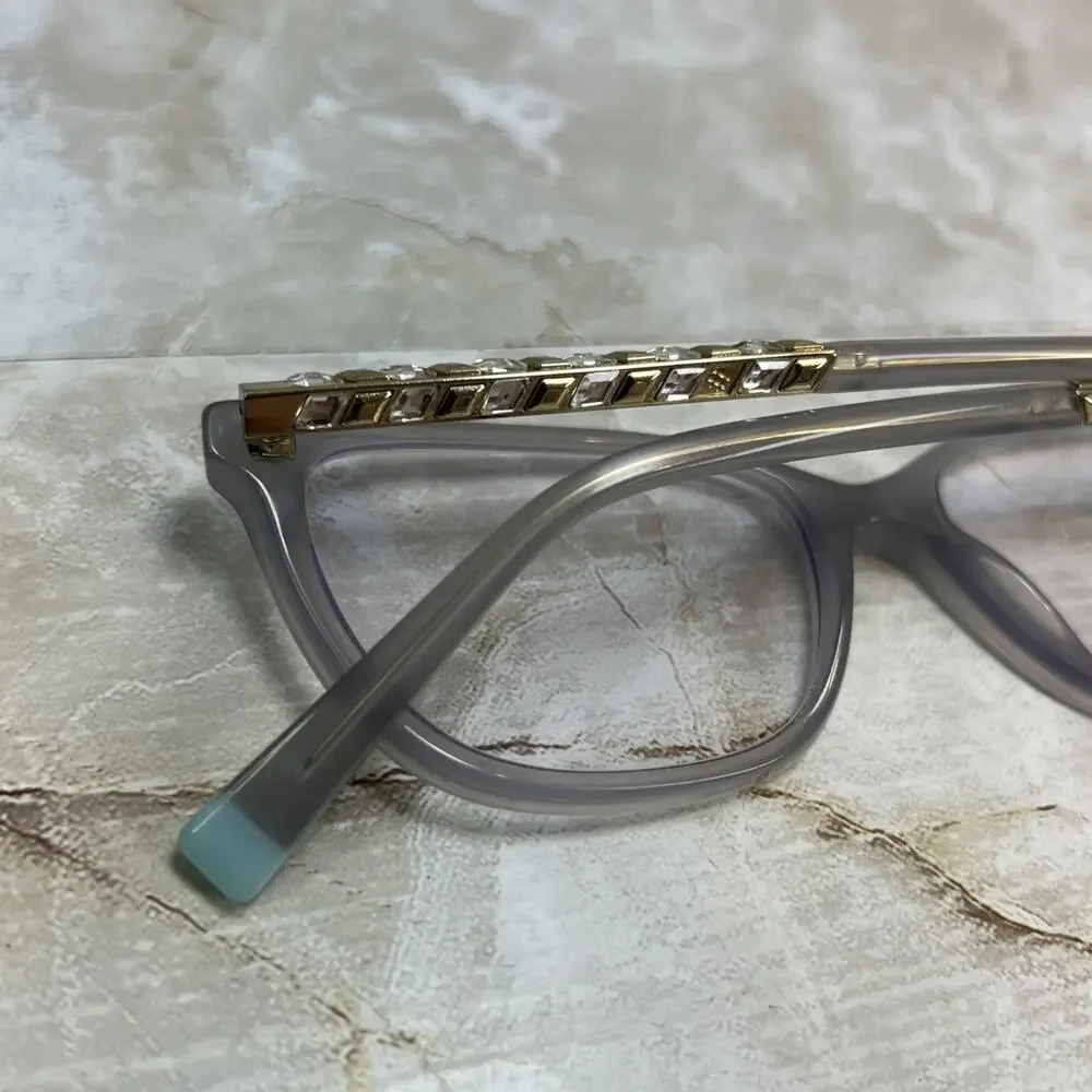 Tiffany & Co. Eyeglasses TF 2215-B 8267 Opal Grey 52-15-140 FRAMES ONLY Italy